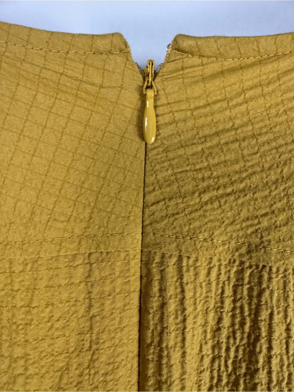 Calvin Klein Size 6 Mustard Yellow Maxi Dress - Picture 8 of 13